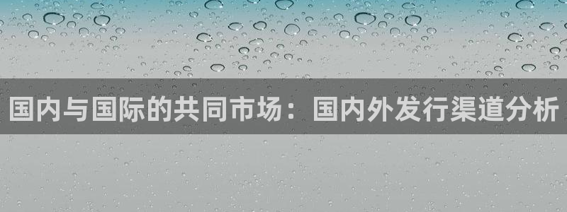 广东蓝图娱乐官网营销策划有限公司：国内与国际的共同市场：国内外发行渠道分析